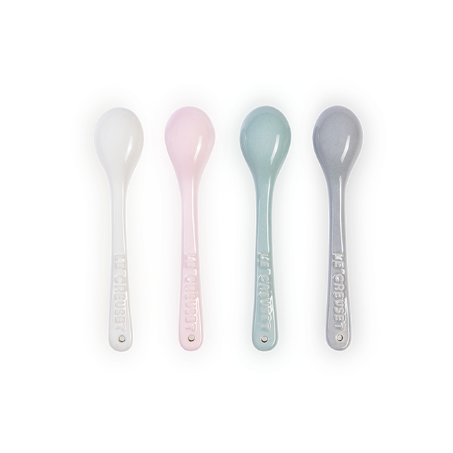 Le Creuset Calm Collection Spoons - Set/4 - Britannia Kitchen & Home