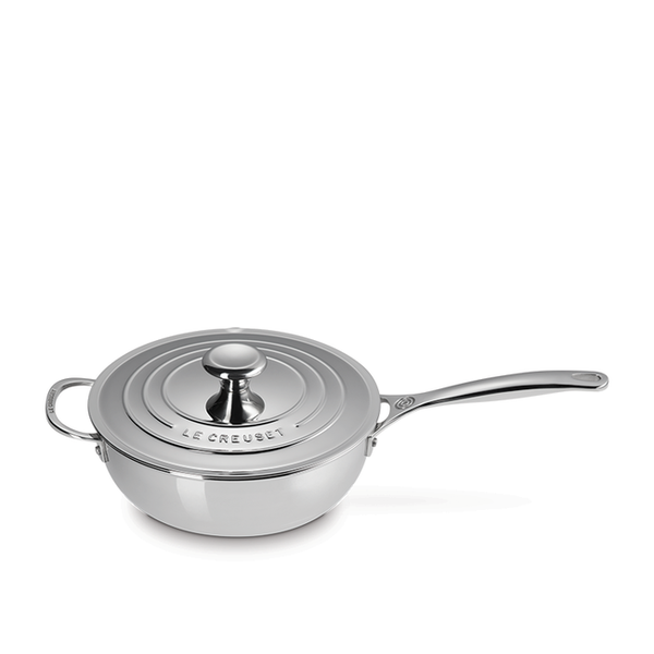 Le Creuset Stainless Steel Chef's Pan w/Lid - 3.3L