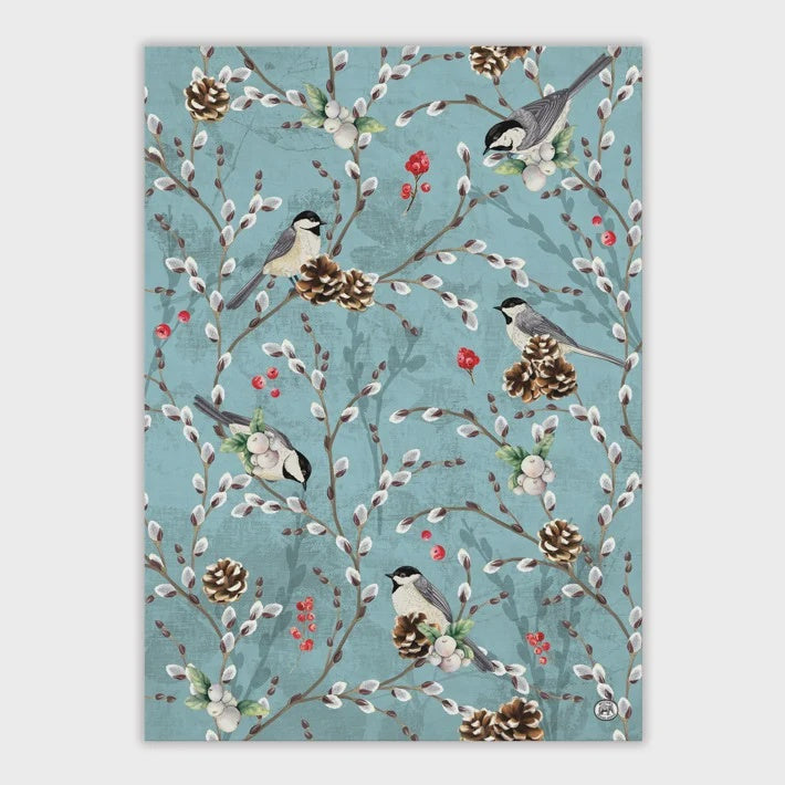 Michel Design Works Kitchen Towel - Winterberry & Balsam