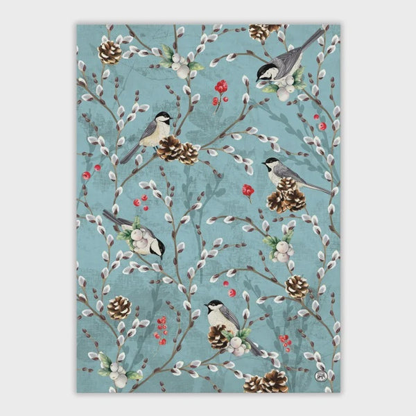 Michel Design Works Kitchen Towel - Winterberry & Balsam