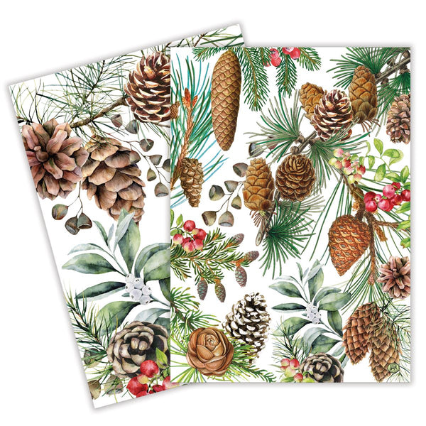 Michel Design Works Kitchen Towel Set of 2 - White Spruce