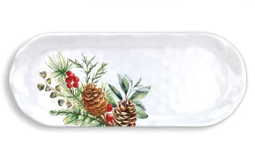 White Spruce Melamine Accent Tray