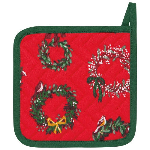 Pot Holder - Wreaths