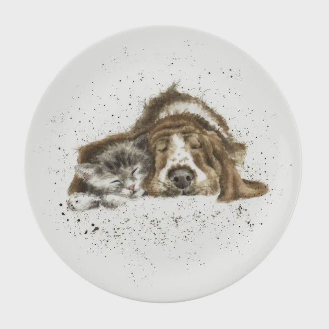 Dog & Catnap 8" Coupe Plate