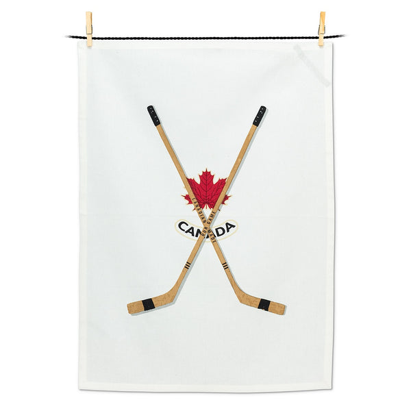 Hockey Sticks Tea Towel 20"x28"L