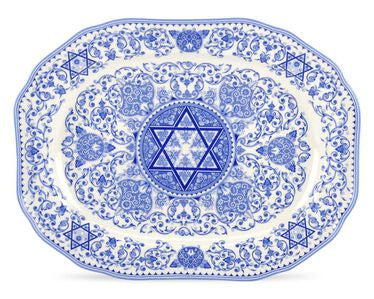 Spode Judaica Oval Platter 14"