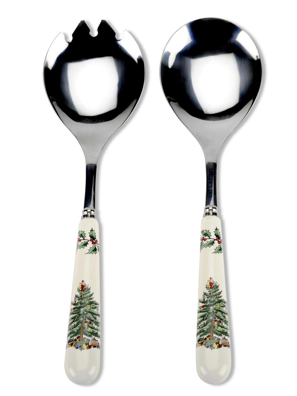 Spode Christmas Tree - Salad Servers