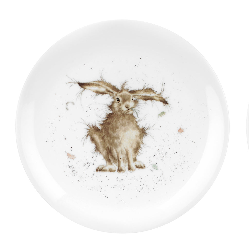 Wrendale - 8" Plate - Hare Brained - Britannia Kitchen & Home