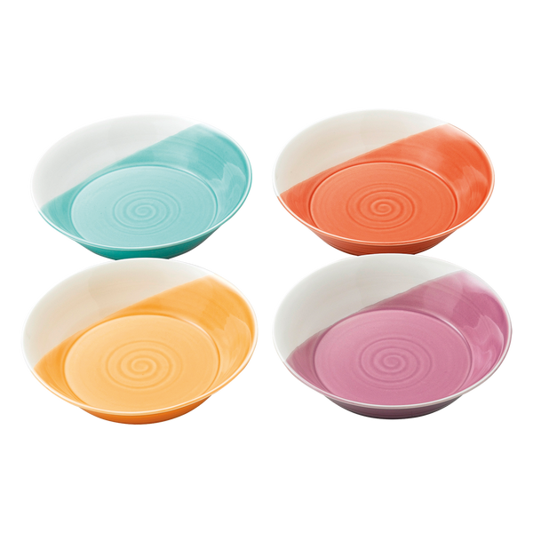 1815 Bright Colours Pasta Bowls 9.1" -Set/4
