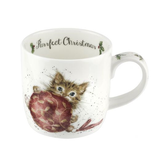 11oz Mug "Purrfect" - Wrendale