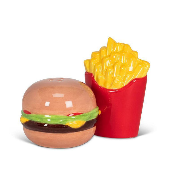 Burger & Fries Salt & Pepper Shakers