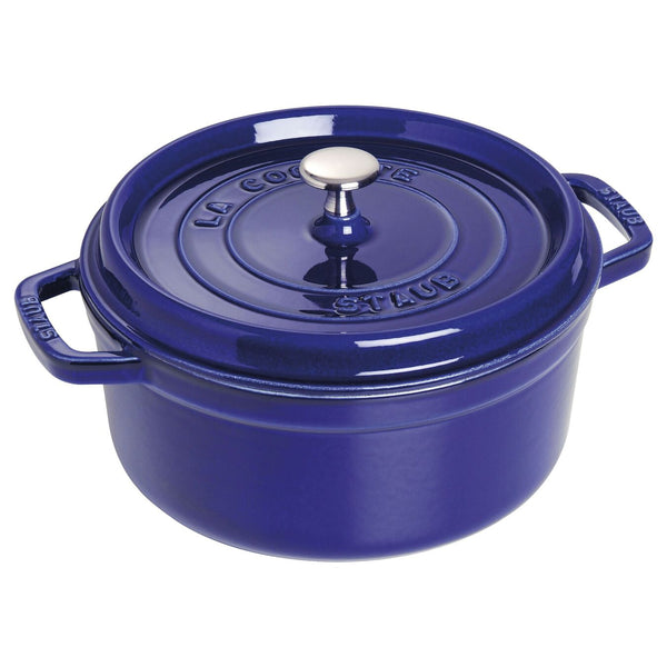 6.7L Staub Round Cast Iron Cocotte