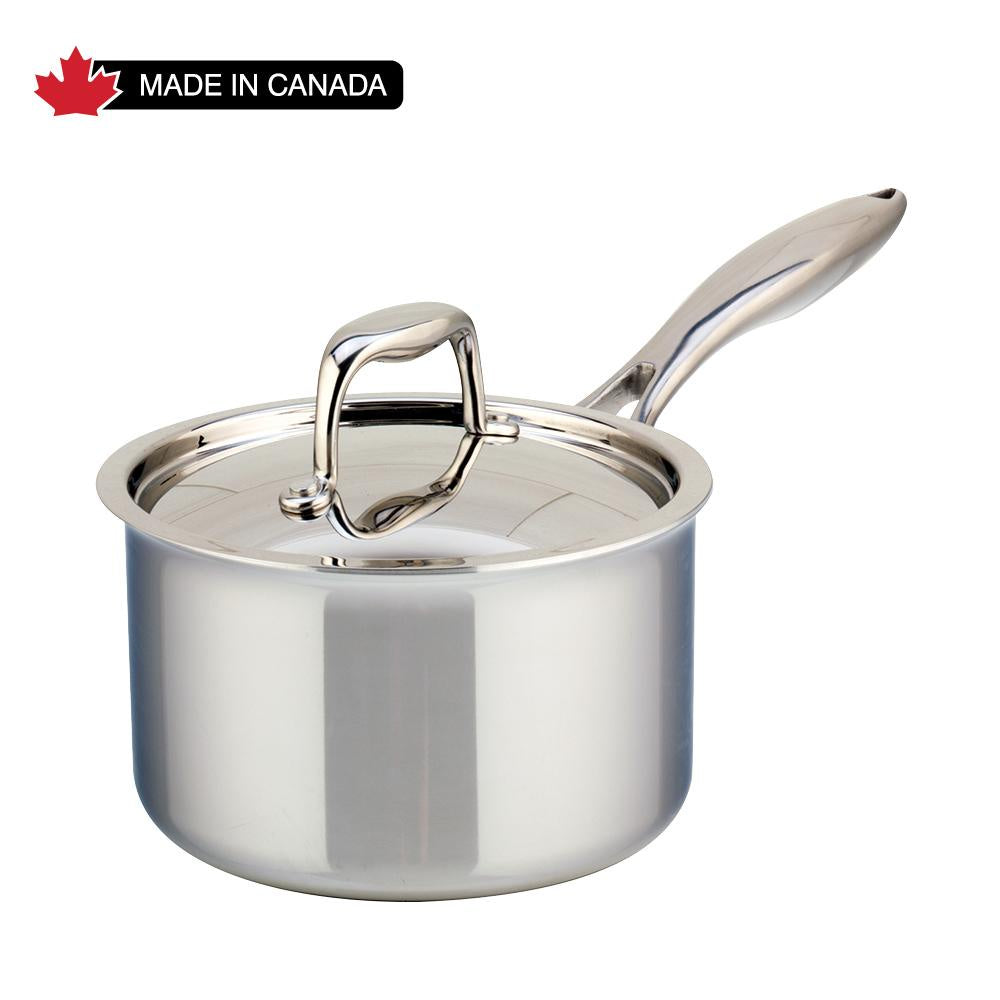 Meyer SuperSteel Tri-Ply Clad Stainless Steel 1.5L Saucepan - Britannia Kitchen & Home
