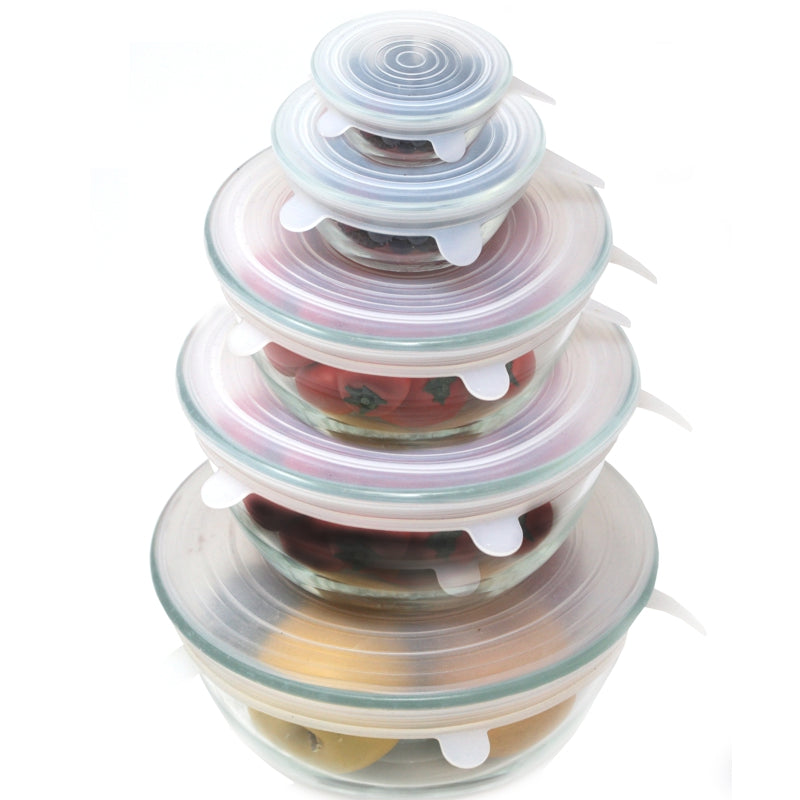 Silicone Stretch Lids Set of 5