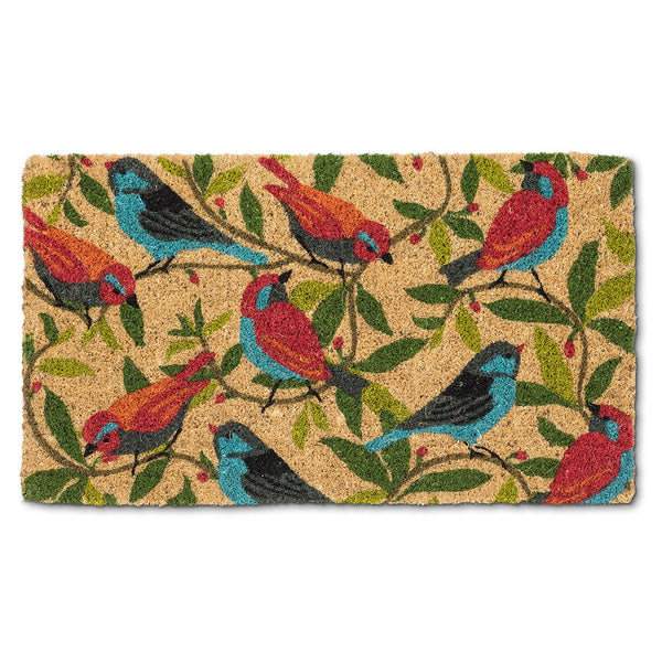 Colourful Birds Door Mat - Britannia Kitchen & Home