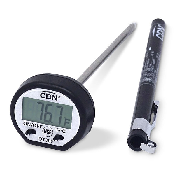 CDN Thermometer Digital Pro Accurate Black