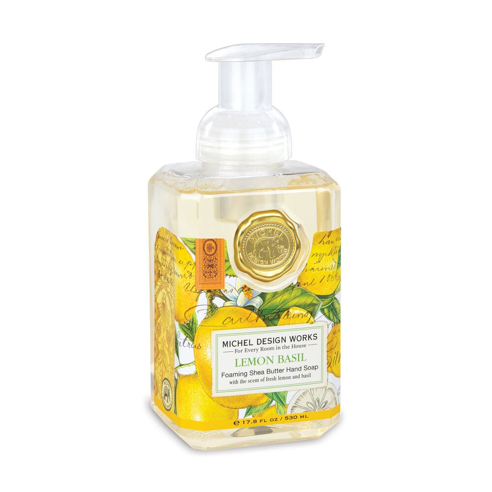 Michel Design Works Foaming Hand Soap - Lemon Basil - Britannia Kitchen & Home