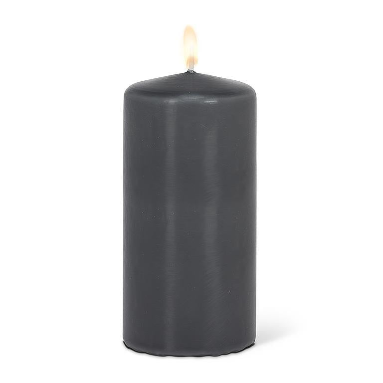 Large Classic Pillar Candle 2.75" x 6" Grey