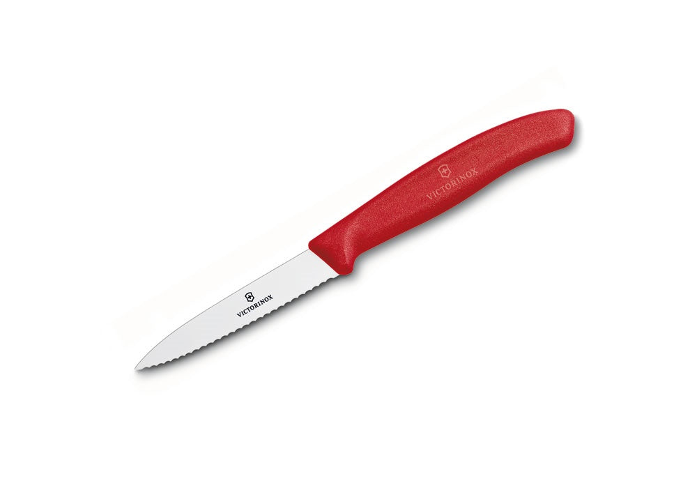 Victorinox Paring Knife - 3.25" Serrated Spear Point - Britannia Kitchen & Home
