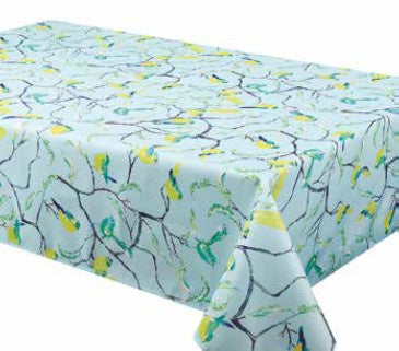Chant Green Stain Resistant Tablecloth