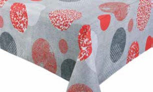 Corona Red Stain Resistant Tablecloth