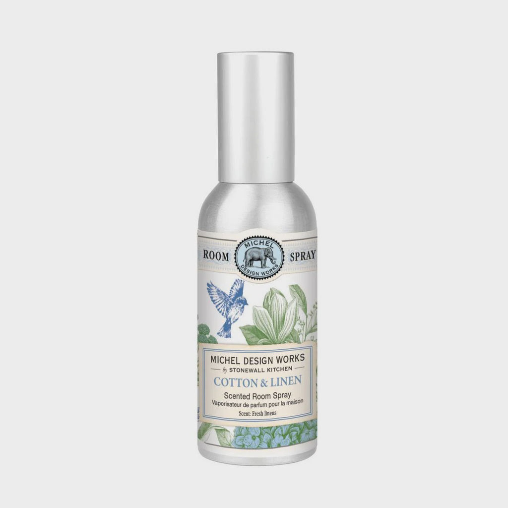 Michel Design Works Room Spray - Cotton & Linen - Britannia Kitchen & Home