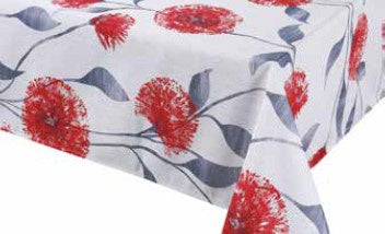 Dandy Red Stain Resistant Tablecloth - Britannia Kitchen & Home