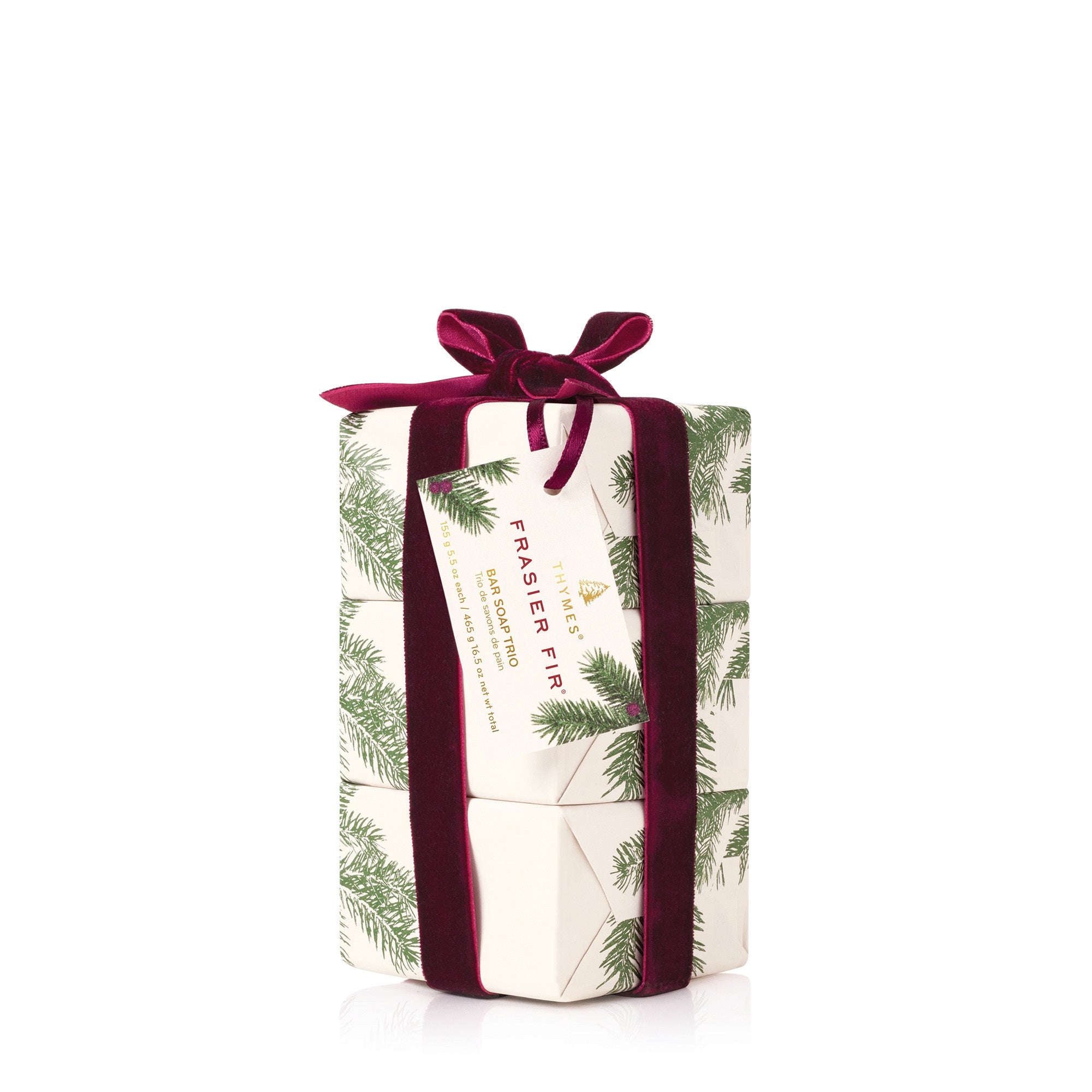 Thymes Frasier Fir Three Wick Candle