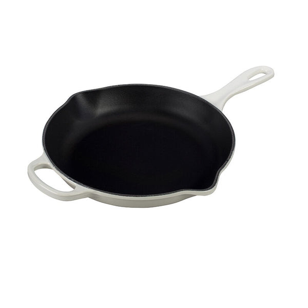 Le Creuset Signature Cast Iron Skillet - White