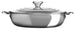 Le Creuset Stainless Steel Shallow Casserole/Brasier - 4.8L - Britannia Kitchen & Home Calgary
