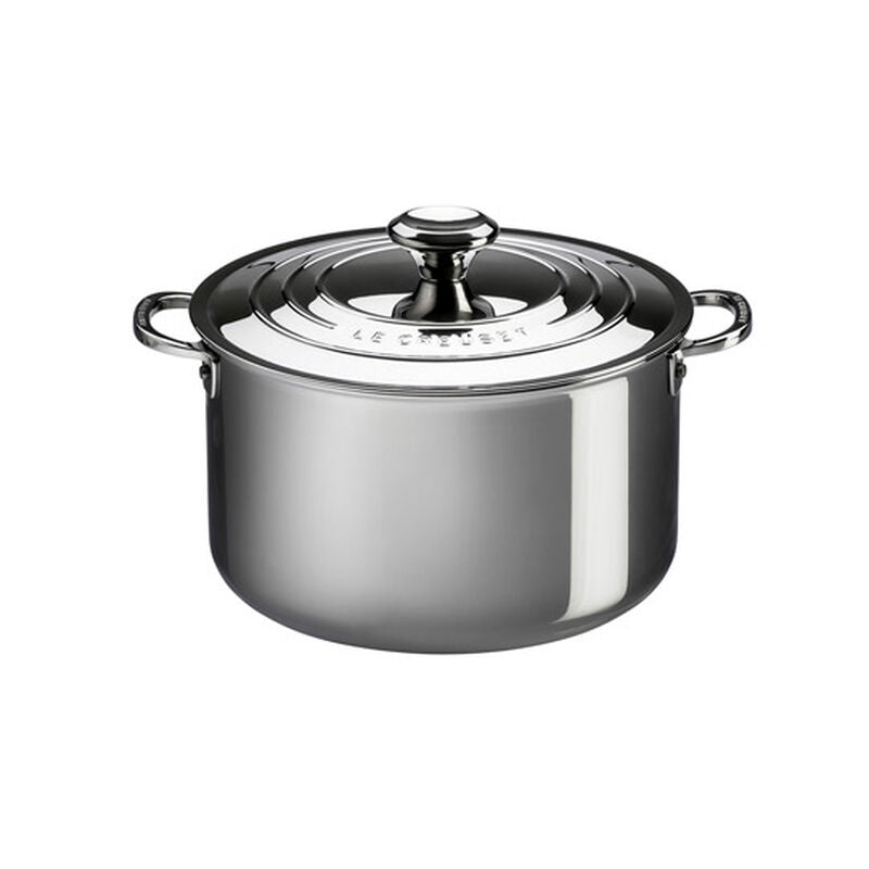 Le Creuset Stainless Steel Stock Pot - 6.6L