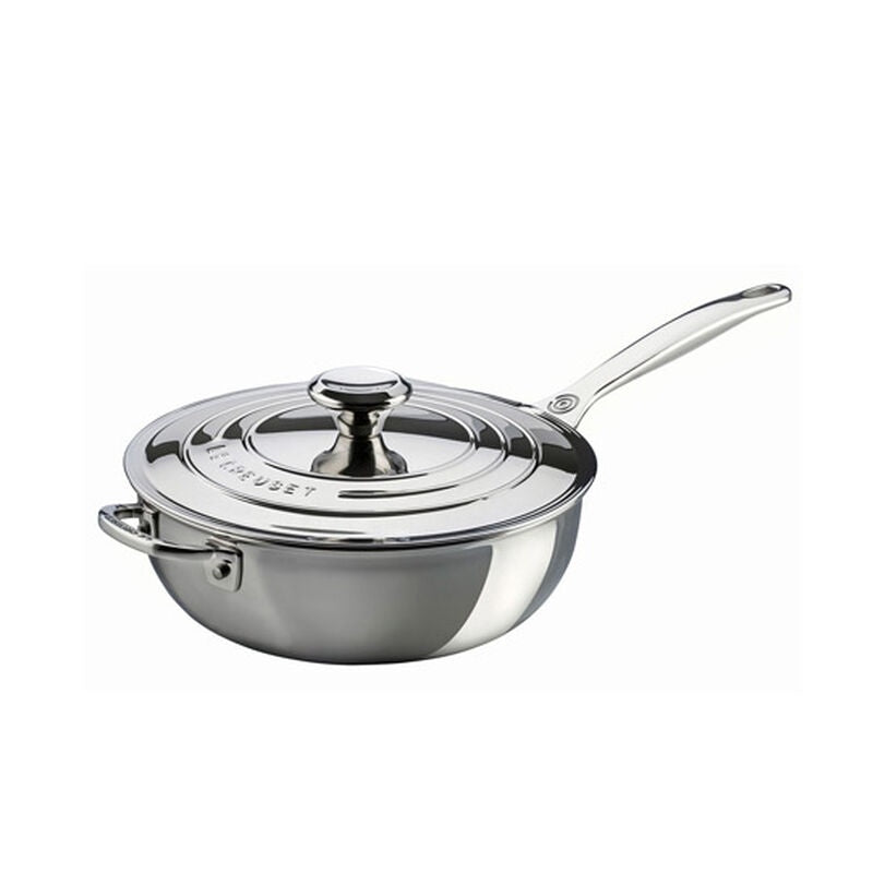 Le Creuset Stainless Steel Chef' Pan/Saucier - 1.9L