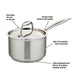 Meyer Accolade 2L Saucepan w/lid