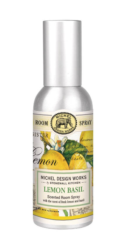 Michel Design Works Room Spray - Lemon Basil - Britannia Kitchen & Home