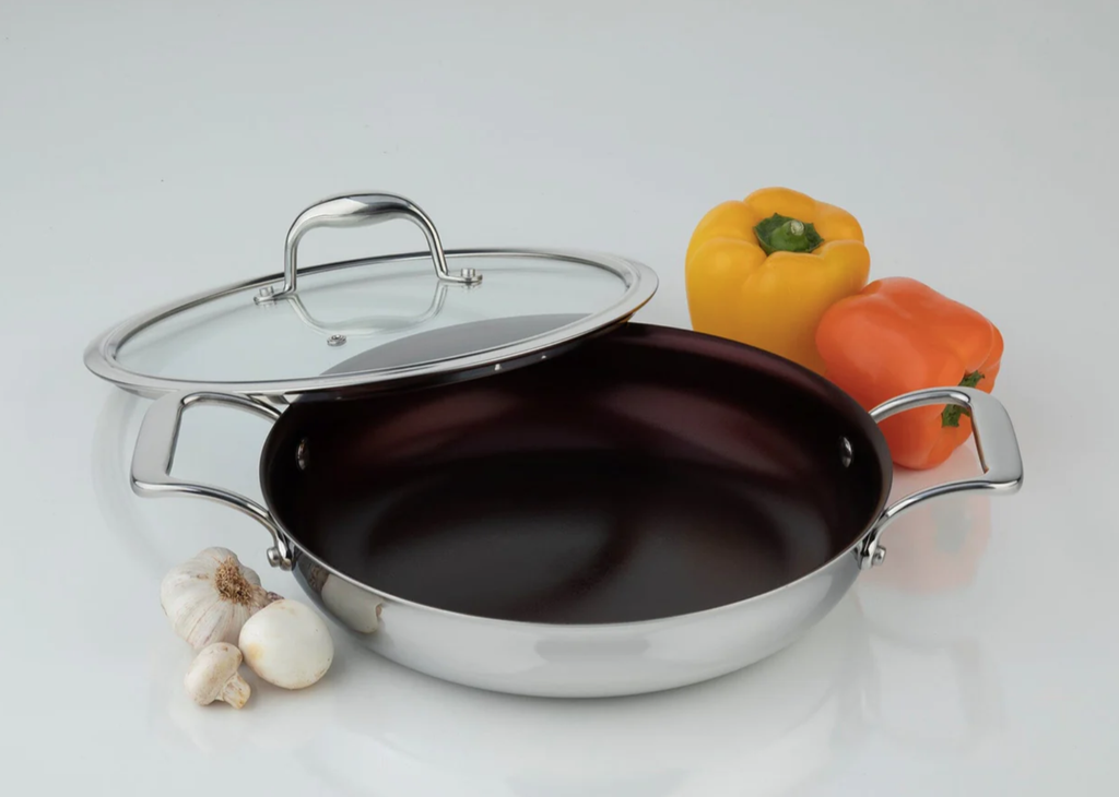 Meyer Supersteel 32cm Everyday Non-Stick Pan w/lid
