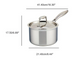 Meyer Supersteel 3.0L Saucepan - Britannia Kitchen & Home