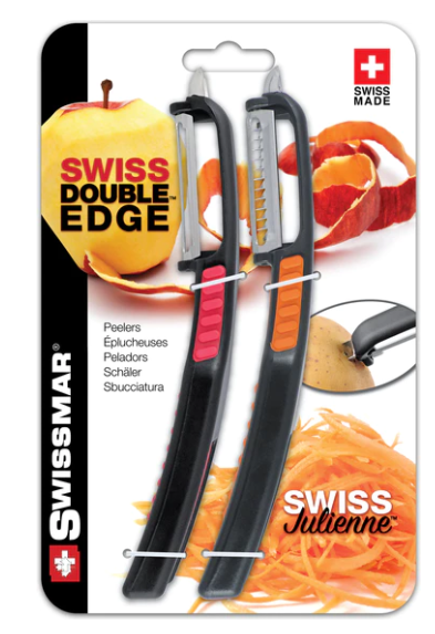 Swissmar Duo Pack - Double Edge Peeler/Julienne Peeler