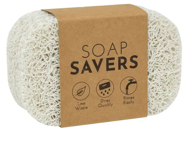 Soap Saver Pads - 4 Pack White