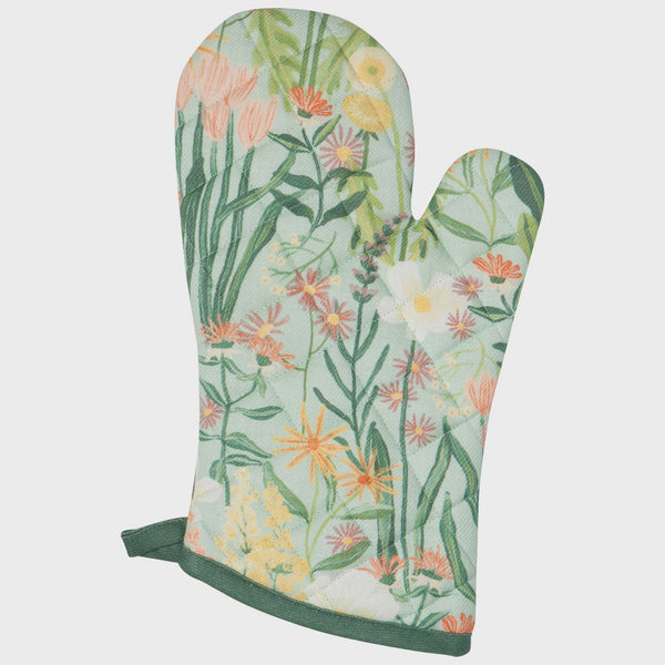 Oven Mitt - Spruce Bees & Blooms