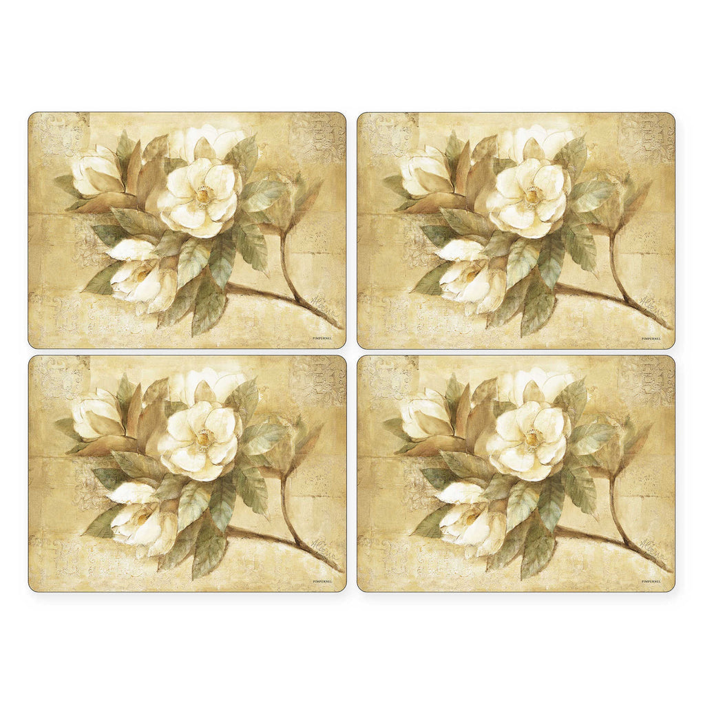 Pimpernel - Sugar Magnolia 16x12" s/4 Mats - Britannia Kitchen & Home Calgary