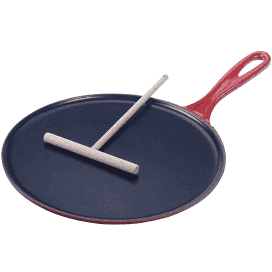 27 cm Crepe Pan with Rateau and Rake - Britannia Kitchen & Home Calgary
