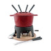 Sierra 11pc Cast Iron Fondue Set