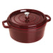 6.7L Staub Round Cast Iron Cocotte