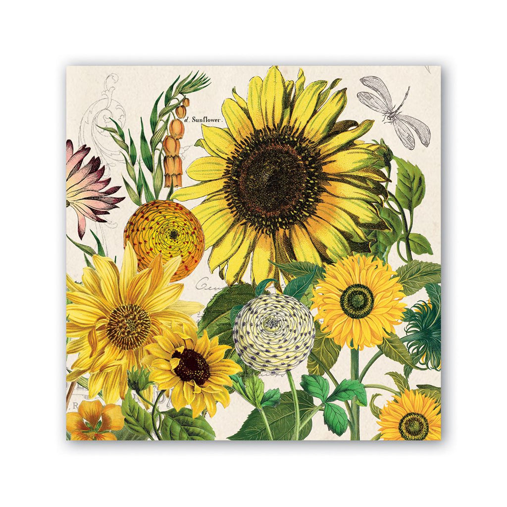 Sunflower Cocktail Napkins