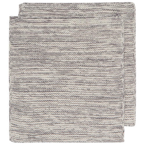 Knit Heirloom Shadow Dishcloth S/2 - Britannia Kitchen & Home