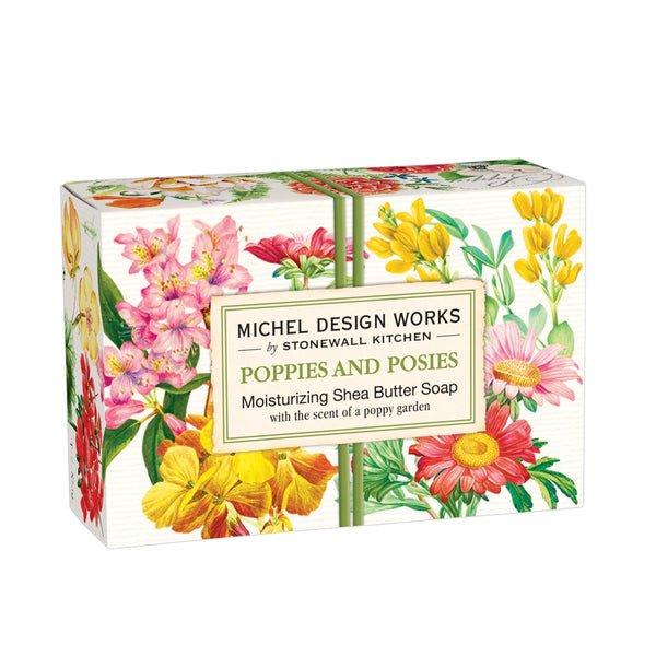 MDW Poppies & Posies 4.5oz Boxed Soap