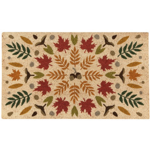 Fall Foliage Coir Doormat