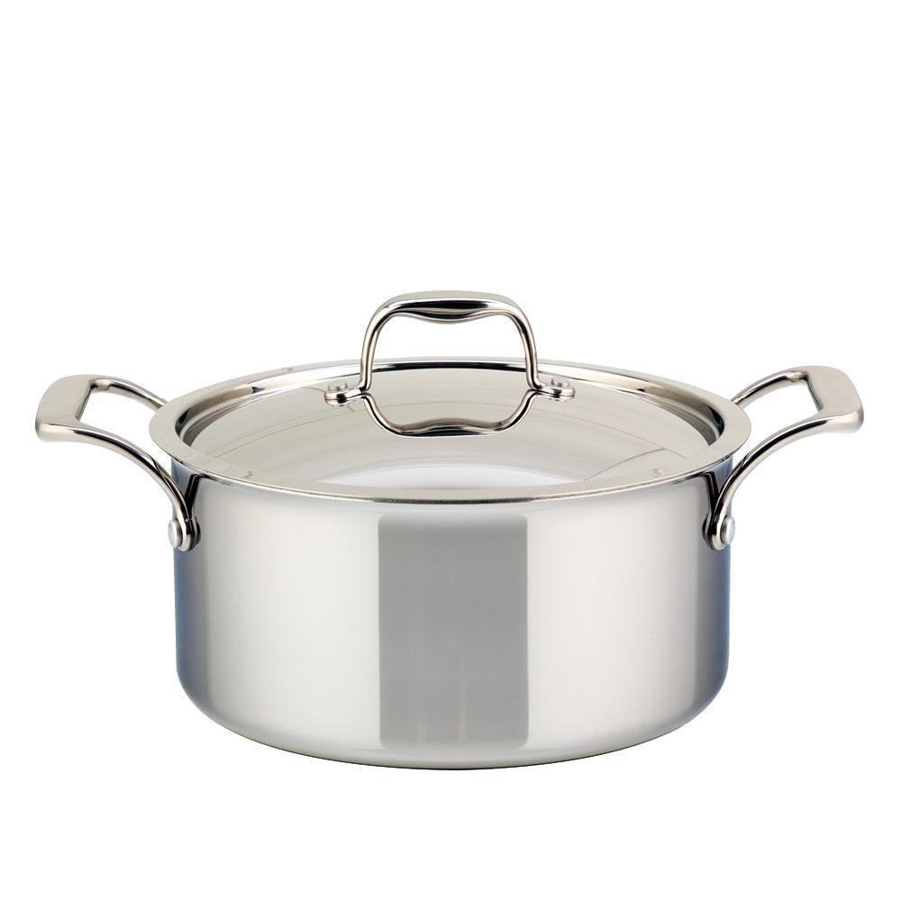 Meyer SuperSteel Tri-Ply Clad Stainless Steel 5L Dutch Oven